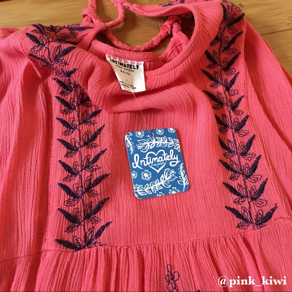 🆑 Free People Meadows of Medallion Slip Dress - Picture 8 of 9